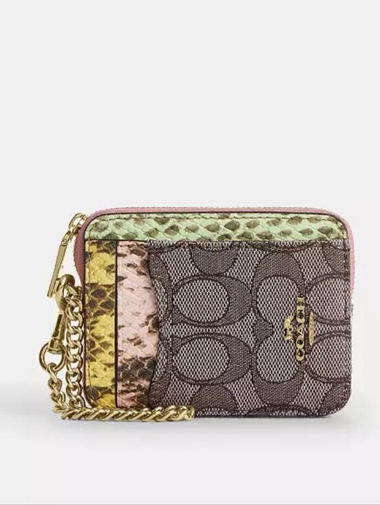 Coach Handbags - Coach Zip Card Case NWT
